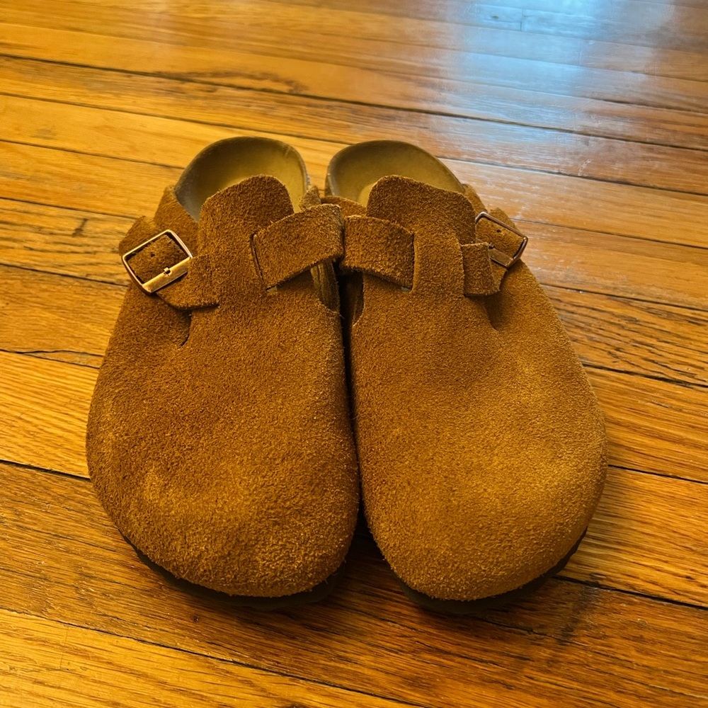 Birkenstock Boston clog, size: 39 color: mink